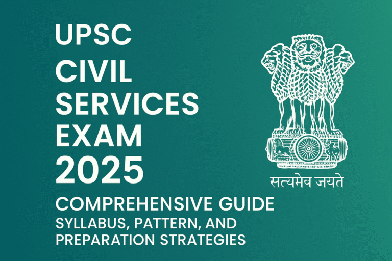 UPSC Syllabus 2025 & UPSC Exam Pattern 2025 Guide